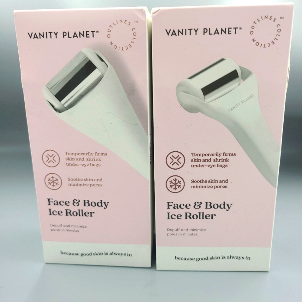 2 New Vanity Planet Face & Body Ice Roller